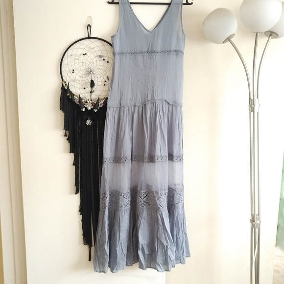 ISO / WTB ๐ฆ Victorian Buttonfront Maxi Blue FP - Picture 5 of 10